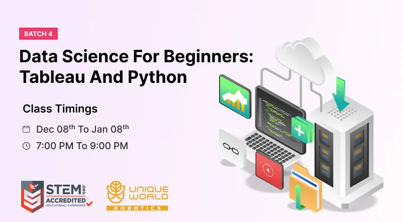 Data Science for Beginners | Learn Tableau & Python